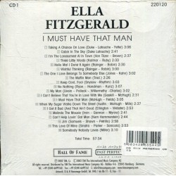 ELLA FITZGERALD - I MUST HAVE THAT MAN - CD - Unikat Antykwariat i Księgarnia