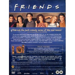 FRIENDS - SEASON 1 - THE COMPLETE FIRST SEASON DVD - Unikat Antykwariat i Księgarnia