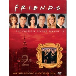 FRIENDS SEASON 2 - THE COMPLETE SECOND SEASON DVD - Unikat Antykwariat i Księgarnia