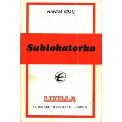 SUBLOKATORKA - HANNA KRALL - Unikat Antykwariat i Księgarnia