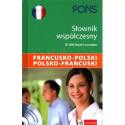 PONS SŁOWNIK WSPÓŁCZESNY FRANCUSKO-POLSKI POLSKO.. - Unikat Antykwariat i Księgarnia