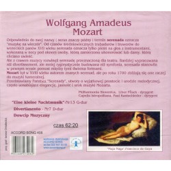 WOLFGANG AMADEUS MOZART - SERENADY - CD - Unikat Antykwariat i Księgarnia