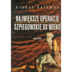 NAJWIĘKSZE OPERACJE SZPIEGOWSKIE XX WIEKU VOLKMAN - Unikat Antykwariat i Księgarnia