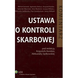 USTAWA O KONTROLI SKARBOWEJ - KOMENTARZ - KANDUT - Unikat Antykwariat i Księgarnia