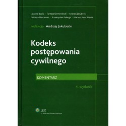 KODEKS POSTĘPOWANIA CYWILNEGO - KOMENTARZ - 4 WYD. - Unikat Antykwariat i Księgarnia