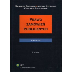 PRAWO ZAMÓWIEŃ PUBLICZNYCH KOMENTARZ WYD. 3 - Unikat Antykwariat i Księgarnia