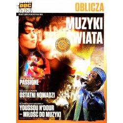 OBLICZA MUZYKI ŚWIATA - 3 DVD - Unikat Antykwariat i Księgarnia