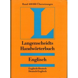 LANGENSCHEIDT HANDWORTERBUCH ENGLISCH-DEUTSCH - Unikat Antykwariat i Księgarnia