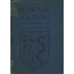 SŁOWNIK LEKARSKI ANGIELSKO-POLSKI SABINA JĘDRASZKO - Unikat Antykwariat i Księgarnia