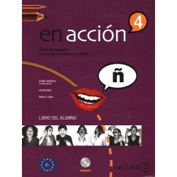 EN ACCION 4 CURSO DE ESPANOL LIBRO DEL ALUMNO - Unikat Antykwariat i Księgarnia