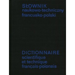 SŁOWNIK NAUKOWO-TECHNICZNY FRANCUSKO-POLSKI - Unikat Antykwariat i Księgarnia