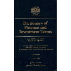 BARRONS DICTIONARY OF FINANCE AND INVESTMENT TERMS - Unikat Antykwariat i Księgarnia