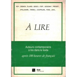 A LIRE - APRES 100 HEURES DE FRANCAIS - Unikat Antykwariat i Księgarnia