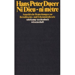 NI DIEU - NI METRE - HANS PETER DUERR - Unikat Antykwariat i Księgarnia