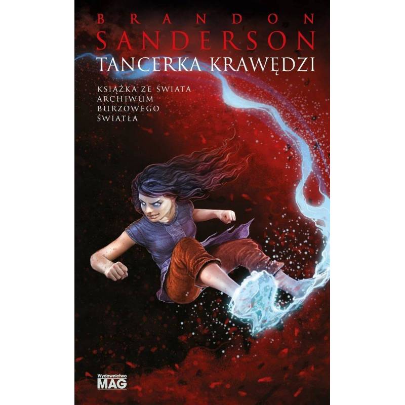 Tancerka krawędzi - Brandon Sanderson nowa - Unikat Antykwariat i Księgarnia