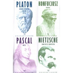 PAKIET BIBLIOTEKA FILOZOFÓW TOMY 1-4 PASCAL PLATON - Unikat Antykwariat i Księgarnia