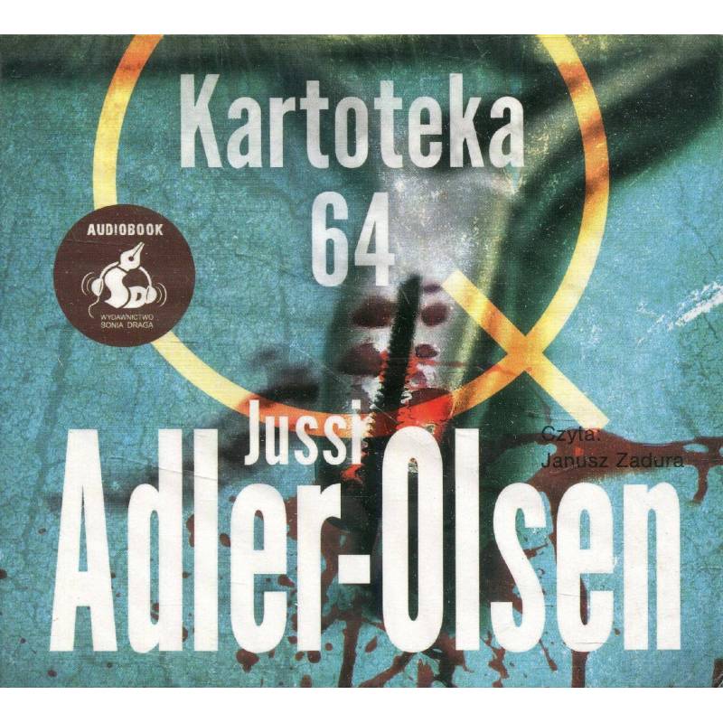 KARTOTEKA 64 - JUSSI ADLER-OLSEN - CD - Unikat Antykwariat i Księgarnia