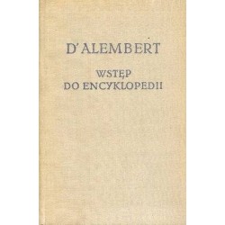 WSTĘP DO ENCYKLOPEDII - JEAN LE ROND D'ALEMBERT - Unikat Antykwariat i Księgarnia