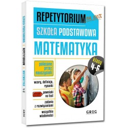 Repetytorium - szkoła podstawowa. Matematyka, kl. 4-6 - 2023 - Roman Gancarczyk - Unikat Antykwariat i Księgarnia