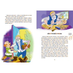 Pinokio - czytamy metodą sylabową - Alicja Karczmarska-Strzebońska (na motywach powieści Carla Collodiego) - Unikat Antykwariat 