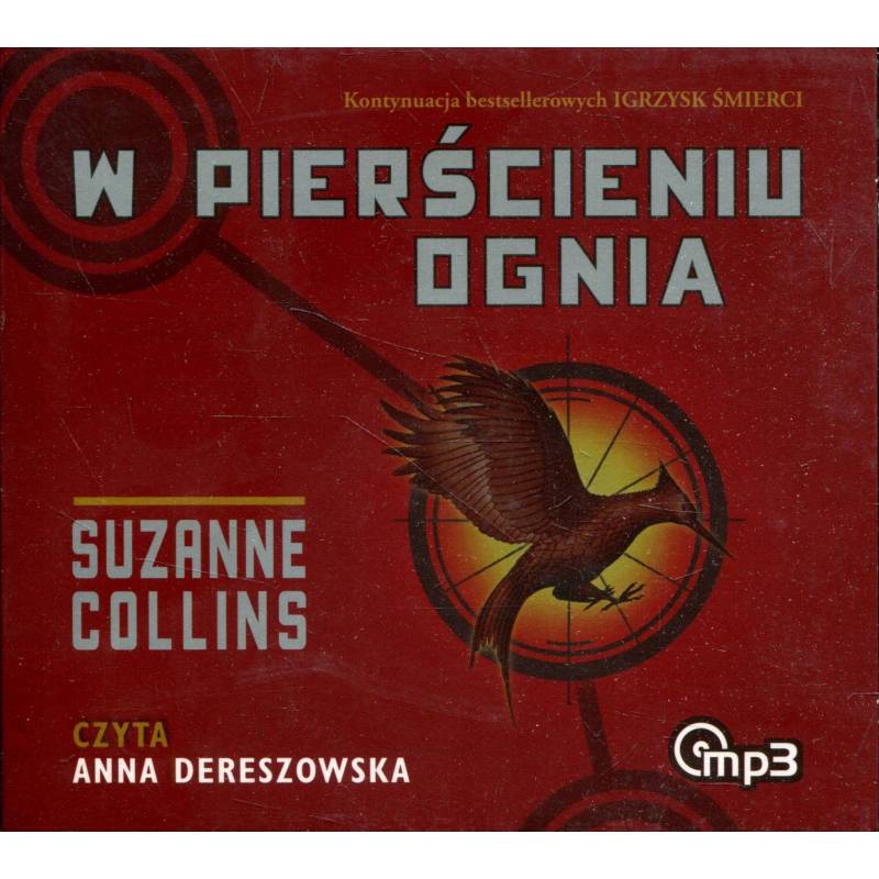 W PIERŚCIENIU OGNIA - SUZANNE COLLINS - CD - Unikat Antykwariat i Księgarnia