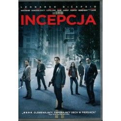 INCEPCJA - CHRISTOPHER NOLAN - DVD - Unikat Antykwariat i Księgarnia