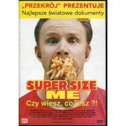SUPER SIZE ME - MORGAN SPURLOCK - DVD - Unikat Antykwariat i Księgarnia