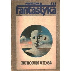 MIESIĘCZNIK FANTASTYKA - NUMER 2'82 1982 - Unikat Antykwariat i Księgarnia