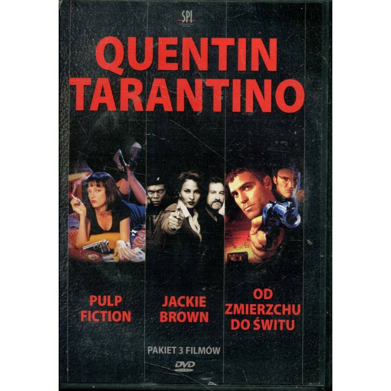 QUENTIN TARANTINO - PAKIET 3 FILMÓW - DVD - Unikat Antykwariat i Księgarnia
