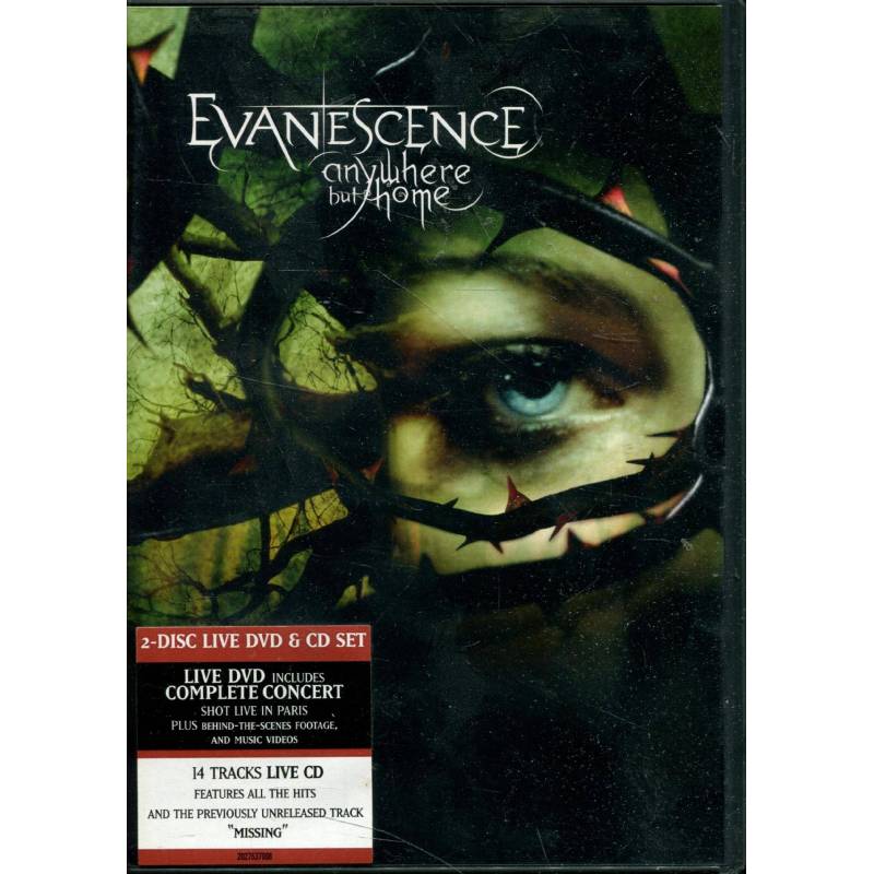 EVANESCENCE - ANYWHERE BUT HOME - DVD + CD - Unikat Antykwariat i Księgarnia