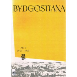 BYDGOSTIANA NR 9 1959-1979 - Unikat Antykwariat i Księgarnia
