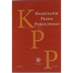 KWARTALNIK PRAWA PUBLICZNEGO 1/2015 - Unikat Antykwariat i Księgarnia