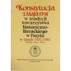 KONSTYTUCJA 3 MAJA W TRADYCJI THL W PARYŻU 1832-61 - Unikat Antykwariat i Księgarnia