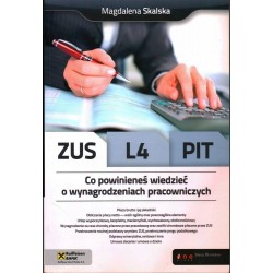 ZUS L4 PIT - MAGDALENA SKALSKA - Unikat Antykwariat i Księgarnia