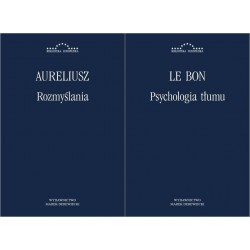 Rozmyślania Aureliusz + Psychologia tłumu Le Bon - Unikat Antykwariat i Księgarnia
