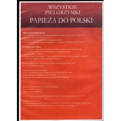 WSZYSTKIE PIELGRZYMKI PAPIEŻA DO POLSKI - VCD - Unikat Antykwariat i Księgarnia