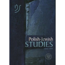POLISH-JEWISH STUDIES VOLUME 1/2020 - Unikat Antykwariat i Księgarnia