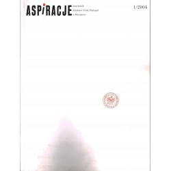 ASPIRACJE KWARTALNIK ASP 1/2004 - Unikat Antykwariat i Księgarnia