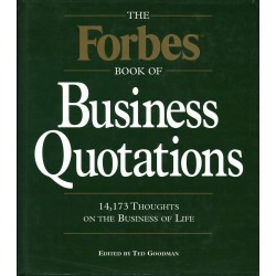 FORBES BOOK OF BUSINESS QUOTATIONS - TED GOODMAN - Unikat Antykwariat i Księgarnia