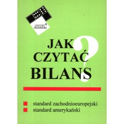 JAK CZYTAĆ BILANS? - G. SKARŻYŃSKI, J. PACEK - Unikat Antykwariat i Księgarnia