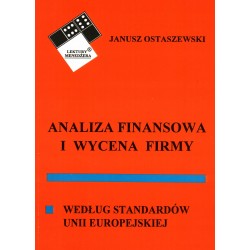 ANALIZA FINANSOWA I WYCENA FIRMY - J. OSTASZEWSKI - Unikat Antykwariat i Księgarnia