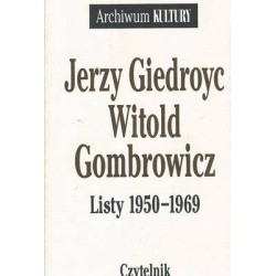 LISTY 1950-1969 - JERZY GIEDROYC WITOLD GOMBROWICZ - Unikat Antykwariat i Księgarnia