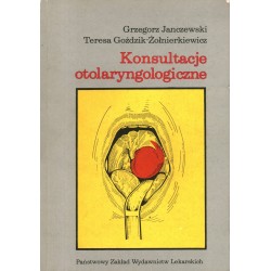 KONSULTACJE OTOLARYNGOLOGICZNE - JANCZEWSKI - Unikat Antykwariat i Księgarnia