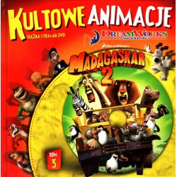 KULTOWE ANIMACJE - MADAGASKAR 2 - DVD - Unikat Antykwariat i Księgarnia
