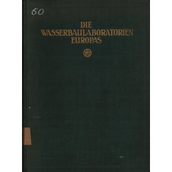 DIE WASSERBAULABORATORIEN EUROPAS - 1926 - Unikat Antykwariat i Księgarnia
