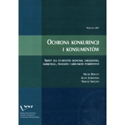 OCHRONA KONKURENCJI I KONSUMENTÓW - M. BERNATT +CD - Unikat Antykwariat i Księgarnia