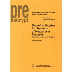 TECHNICAL ENGLISH FOR STUDENTS OF MECHANICAL... - Unikat Antykwariat i Księgarnia
