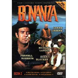 BONANZA - SEZON 2 - 4 ODCINKI - DVD - Unikat Antykwariat i Księgarnia