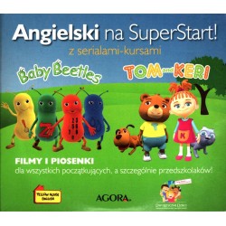ANGIELSKI NA SUPER START - CD + DVD - Unikat Antykwariat i Księgarnia