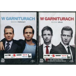 W GARNITURACH - SEZON PIERWSZY I DRUGI - DVD - Unikat Antykwariat i Księgarnia
